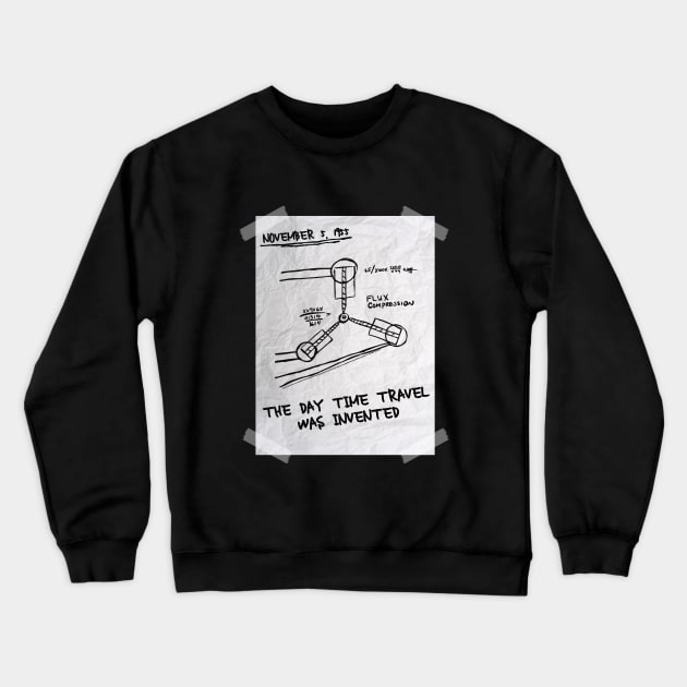 Flux Capacitor Crewneck Sweatshirt by RedStormCreative